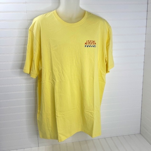 BRAND NEW Banks Journal Lemon XXL Men's Short Sleeve T Shirt - Picture 1 of 9